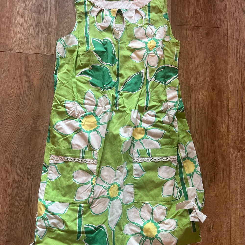 Lilly Pulitzer Green Sleeveless Sundress Casual